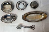 Assorted Silver Plated Serving Dishes