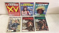 Vintage National Lampoon Magazine Lot