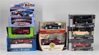 ASSORTED LOT OF VARIOUS BRAND DIECAST W/ BOX