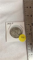 1943 P  Walking Liberty half dollar