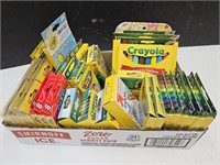 Large Lot of Crayola Markers & Crayons