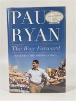 AUTOGRAPHED PAUL RYAN HARDBOUND BOOK