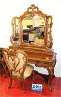 Palaise Royal Vanity / Desk Complete Set