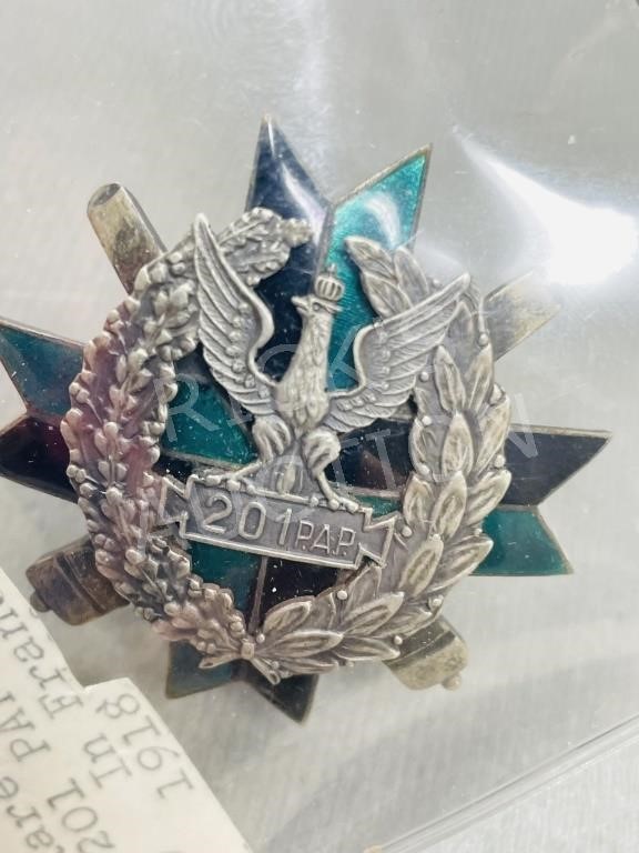 vintage Polish military badge