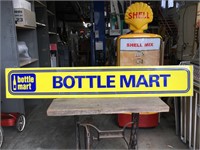 Original Bottle Mart Perspex Sign