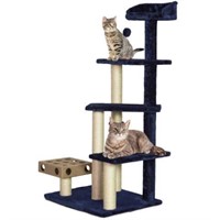 FURHAVEN TIGER TOUGH STAIRS CAT TREE HOUSE