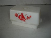 McKee Butter Dish Nautical Design