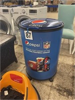 PEPSI/NFL WHEELED DRINK COOLER 36" TALL