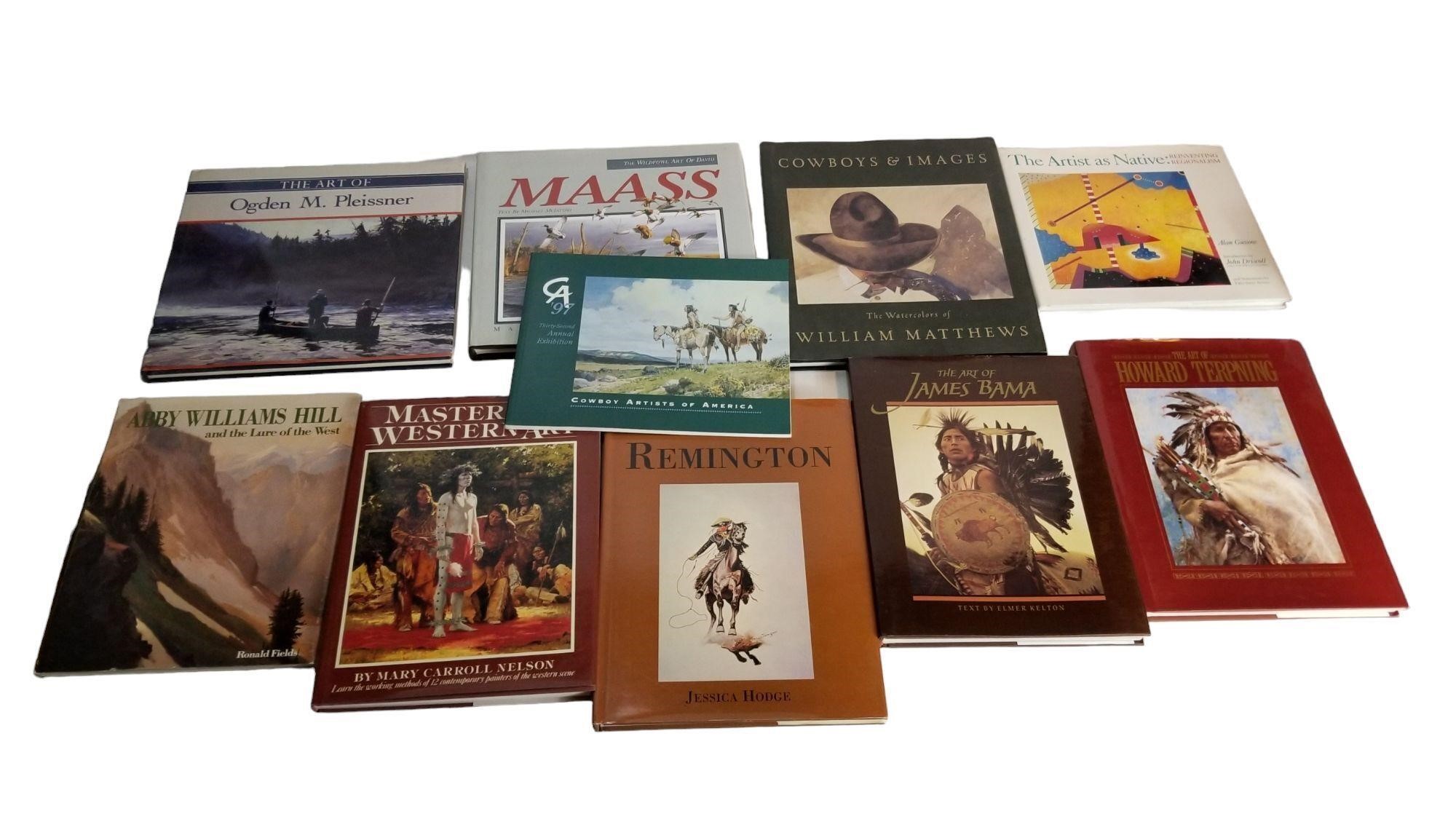 Native, Western, Wildlife Art Books