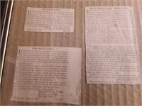 3 RUNAWAY SLAVE ADS 1850 NORTH CAROLINIA ORIGININA