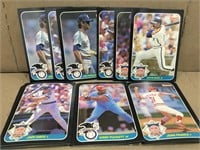 16-1986 Large Donruss Baseball Cards