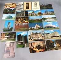 24 new + 1 used Illinois postcards