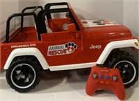 Jeep Animal Rescue Radio Control Car