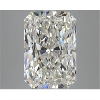 Igi Certified Radiant Cut 7.07ct Si1 Lab Diamond