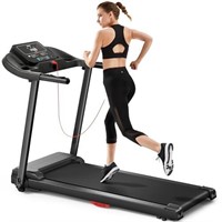 UMAY Foldable Treadmills for Home, Quiet 3.0HP Fo