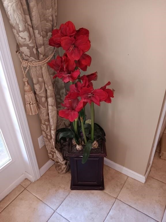 Tall artificial plant lillys 48" tall