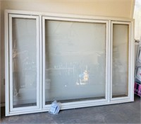 Large Tri Picture Window & Frame