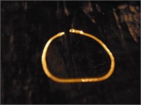 Marked 14K Gold Bracelet