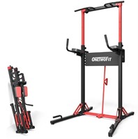 ONETWOFIT Power Tower Pull Up Bar Station - NEW