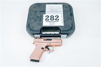 USED UNFIRED GLOCK G43X 9MM ROSE GOLD