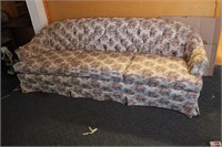 Vintage upholstered couch