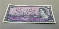1954 Canadian 10$ Bill