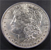 1884 Morgan Silver Dollar