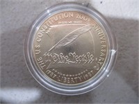US Mint 1787-1987-P US Constitution Proof Silver$