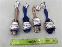 NEW Mixed Lot of 4- Conair Color Vibes Brushes