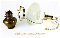Antique-Newer Hanging Oil Lamp