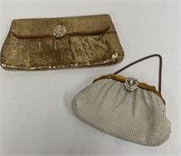 (2) Vintage Whiting & Davis Mesh Evening Bags