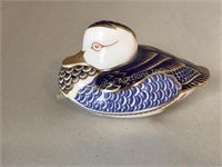 ROYAL CROWN DERBY DUCK PAPERWEIGHT - XLIX