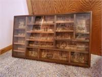 Antique shadow box