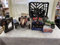 Radio Control Car Lot - Cars and Controllers