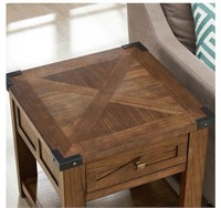 Storm Contemporary Side Table ( New In Box)