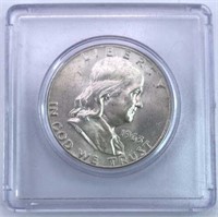 1963-D Franklin Half Dollar Nice Quality Coin
