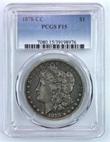 1878-CC Carson City Morgan Silver Dollar, PCGS