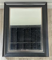 Black and Silver Decorative Mirror