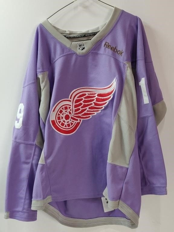 Yzerman Hockey Fights Cancer Reebok Jersey