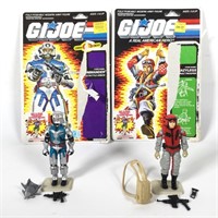 2 Hasbro GI Joe Figures,Crazylegs,Cobra Commander