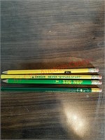 4 advertising pencils John Deere..