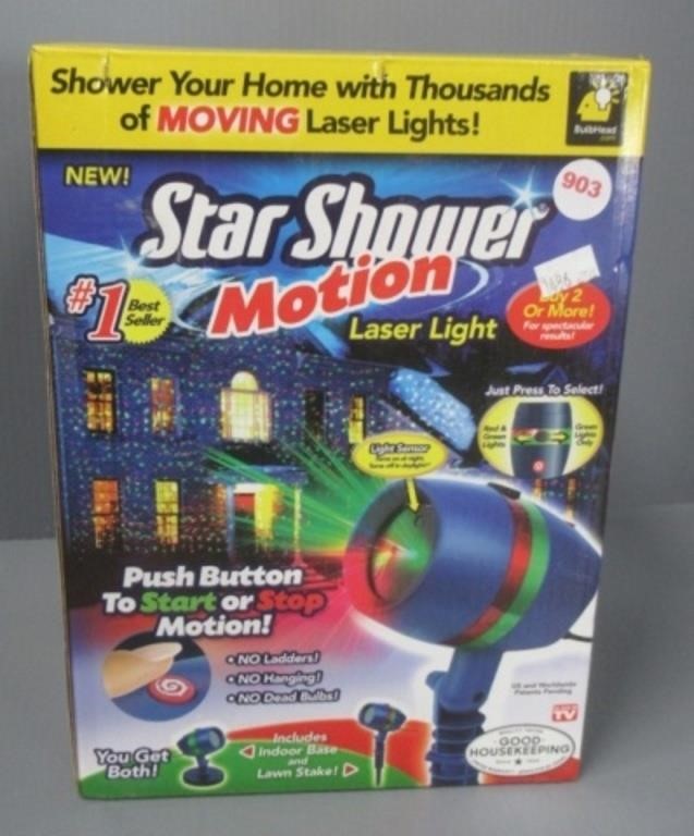 Star Shower motion laser light.