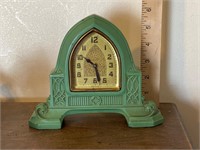 Art Deco Metal Clock