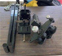 Stabilizer Hitch With Bars And Brackets