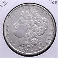 1881 MORGAN DOLLAR  XF