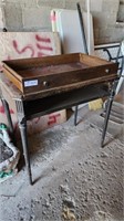 Neat antique Metal Desk