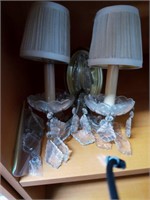 Sconce With Crystals wall lamp
