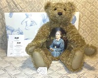 STEIFF TEDDY BEAR W/ BOX & SOUND - MARGA