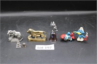 1979 Mini Smurf Figures & Others