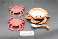 Crab Dish With Spoon